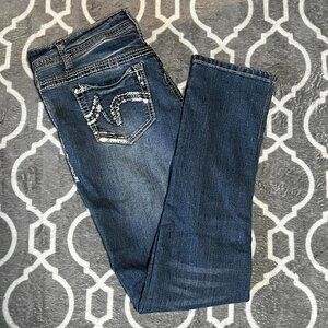 Twentyone Black by Rue 21 skinny fit denim jeans. Size 5/6.
